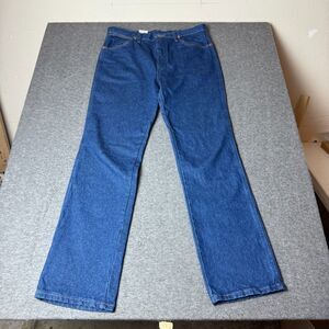 Wrangler Jeans Mens 33x32 Rigid Indigo Cowboy Cut Slim Fit 936 Pants